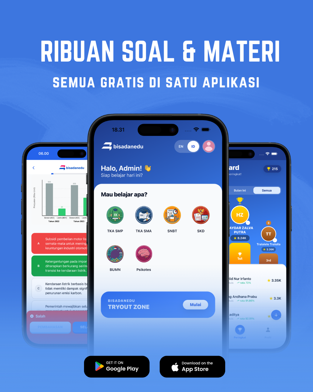 Poster informasi Bisadanedu