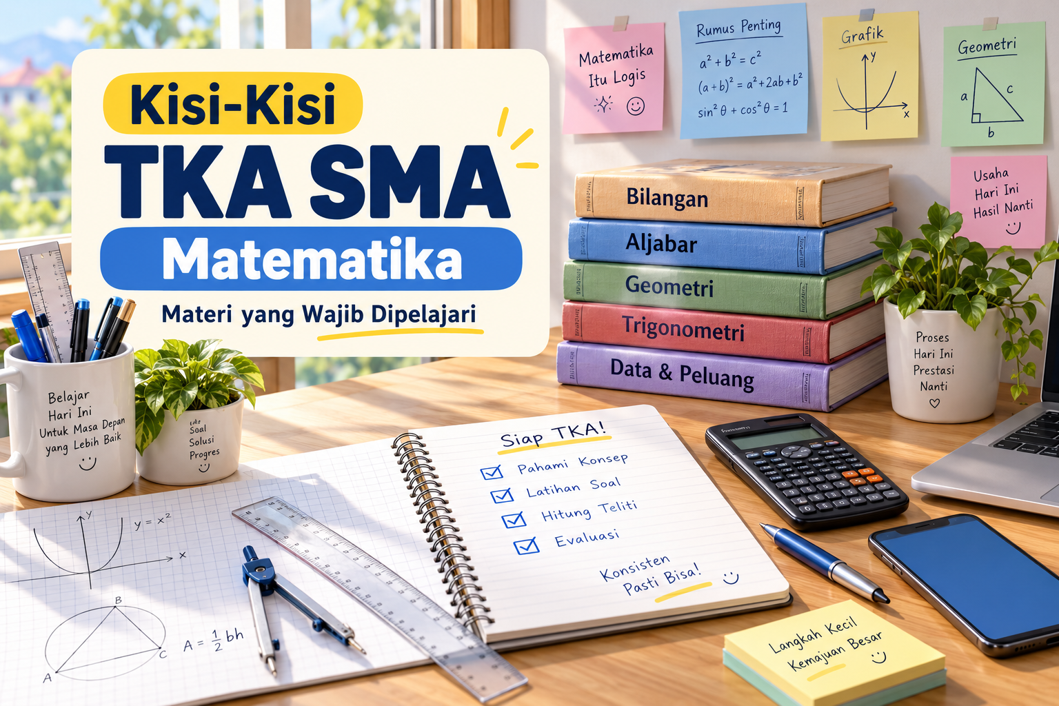 Kisi-Kisi TKA SMA Matematika: Materi yang Wajib Dipelajari
